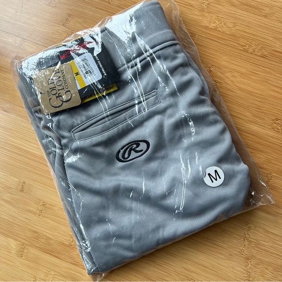 MEN’s Rawlings ⚾️ Pro 150 grey  baseball pants - M - Picture 2 of 5